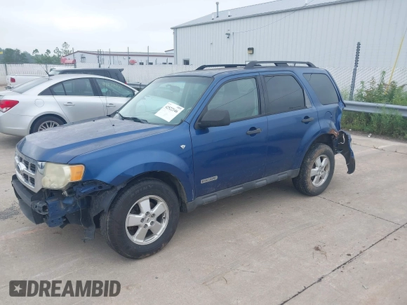 2008 Ford Escape XLT z VIN 1FMCU031X8KB58668, wystawiony jako IAAI lot #42522146 z przebiegiem 244 528 mil mil oraz . Historia ofert i sprzedaży dostępna na DreamBid. Obrazek 2.