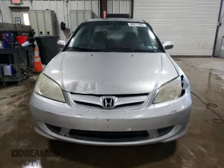 2005 Honda Civic LX with VIN 2HGES165X5H618584, listed as a Copart auction lot 48511425 with 209,342 mi miles and Salvage Title. Bid and sale history available at DreamBid. Image 5.