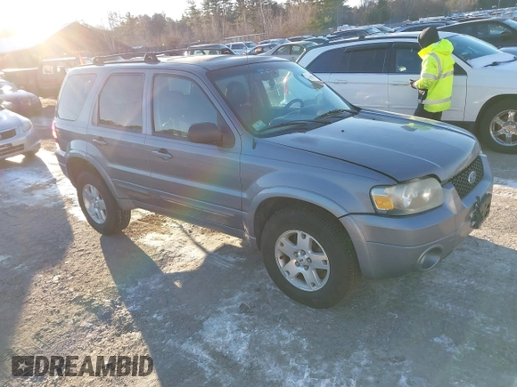 2007 Ford Escape Limited with VIN 1FMYU94197KA86109, listed as a IAAI auction lot 41307079 with 186,606 mi miles. Bid and sale history available at carsss.com. Image 1.