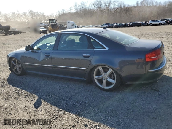 2008 Audi A8 L 4.2L with VIN WAUMV94E88N011613, listed as a Copart auction lot 48671745 with 166,225 mi miles and Clean Title. Bid and sale history available at carsss.com. Image 2.
