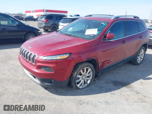 2017 Jeep Cherokee Limited with VIN 1C4PJLDS9HW623621, listed as a IAAI auction lot 41628758 with 158,112 mi miles and . Bid and sale history available at DreamBid. Image 6.