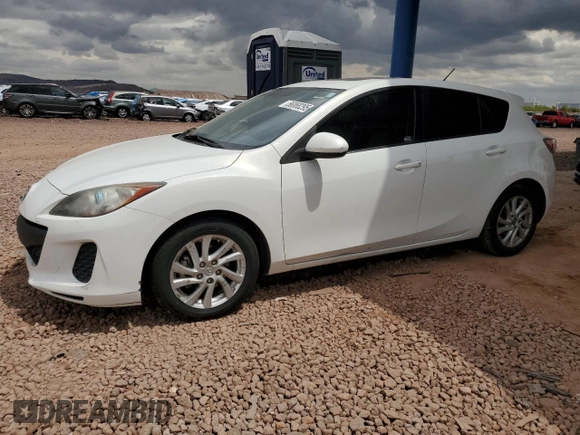 2012 Mazda 3 i Grand Touring with VIN JM1BL1M88C1693159, listed as a Copart auction lot 56068295 with 90,669 mi miles and Salvage title. Bid and sale history available at DreamBid. Image 1.