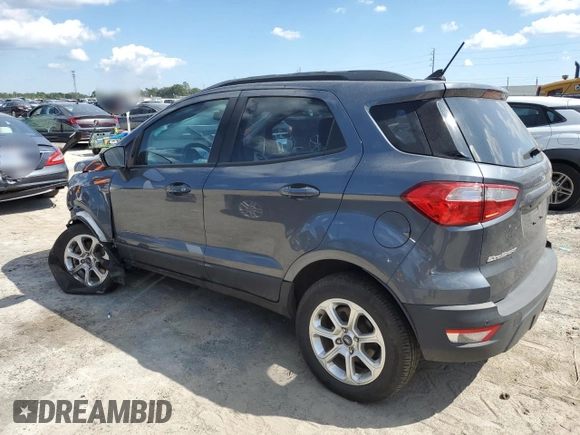 2021 Ford EcoSport SE z VIN MAJ6S3GLXMC400244, wystawiony jako Copart lot #73909434 z przebiegiem 41 758 mil mil oraz Nie do naprawy • Non repairable. Historia ofert i sprzedaży dostępna na DreamBid. Obrazek 2.