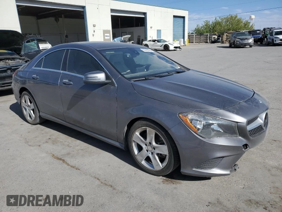 2015 Mercedes-Benz CLA 250 with VIN WDDSJ4EB9FN278680, listed as a Copart auction lot 53760385 with 89,663 mi miles and Salvage Title. Bid and sale history available at DreamBid. Image 4.
