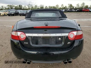 2007 Jaguar XK XKR with VIN SAJWA44C879B19251, listed as a Copart auction lot 50807595 with 100,715 mi miles and Salvage Title. Bid and sale history available at DreamBid. Image 6.