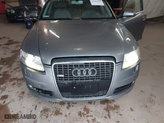2008 Audi A6 with VIN WAUKH74F28N109368, listed as a IAAI auction lot 42002707 with 163,665 mi miles. Bid and sale history available at carsss.com. Image 6.