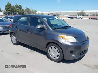 2008 Scion xD with VIN JTKKU10438J027228, listed as a IAAI auction lot 41973795 with 205,044 mi miles. Bid and sale history available at carsss.com. Image 1.