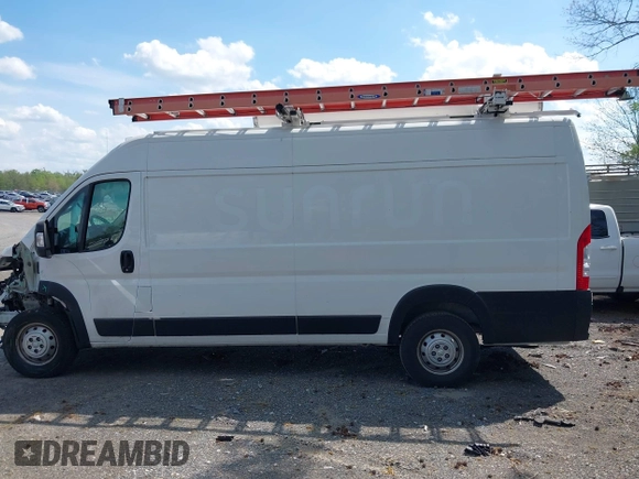 2023 Ram ProMaster Cargo with VIN 3C6MRVJG9PE519735, listed as a IAAI auction lot 41995842 with 30,745 mi miles and . Bid and sale history available at DreamBid. Image 14.
