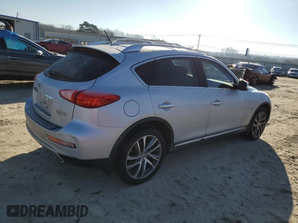 2016 Infiniti QX50 with VIN JN1BJ0RP2GM234779, listed as a Copart auction lot 87090104 with 48,428 mi miles and Salvage Title. Bid and sale history available at carsss.com. Image 3.