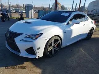 2016 Lexus RC F with VIN JTHHP5BC8G5005607, listed as a IAAI auction lot 41361242 with 99,817 mi miles. Bid and sale history available at carsss.com. Image 17.
