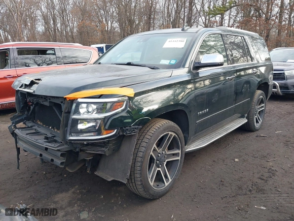 2016 Chevrolet Tahoe LTZ with VIN 1GNSKCKC1GR297871, listed as a IAAI auction lot 41442380 with 91,354 mi miles. Bid and sale history available at carsss.com. Image 17.