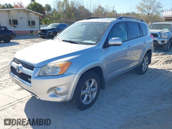 2010 Toyota RAV4 Ltd with VIN JTMDK4DV2AD012444, listed as a IAAI auction lot 41887614 with 151,224 mi miles. Bid and sale history available at carsss.com. Image 2.