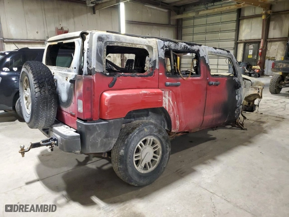 2007 Hummer H3 SUV with VIN 5GTDN13E078111118, listed as a Copart auction lot 43430075 with 0 mi miles and Salvage Title. Bid and sale history available at carsss.com. Image 3.