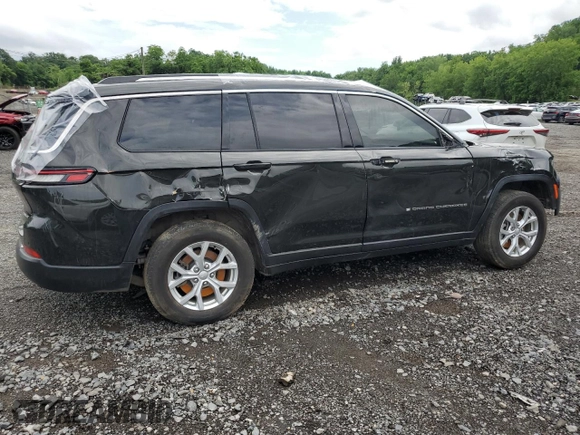 2024 Jeep Grand Cherokee Limited with VIN 1C4RJKBG6R8917453, listed as a Copart auction lot 61802885 with 18,544 mi miles and Salvage title. Bid and sale history available at DreamBid. Image 3.