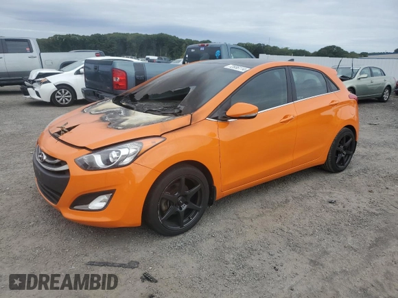 2014 Hyundai Elantra GT with VIN KMHD35LH2EU209792, listed as a Copart auction lot 72686114 with 0 mi miles and Clean Title. Bid and sale history available at carsss.com. Image 1.