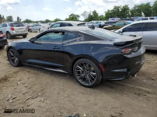 2022 Chevrolet Camaro ZL1 with VIN 1G1FK1R61N0108466, listed as a Copart auction lot 58904544 with 227 mi miles and Salvage Title. Bid and sale history available at carsss.com. Image 2.