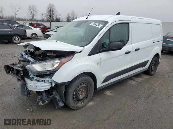 2023 Ford Transit Connect XLT with VIN NM0LS7T27P1560256, listed as a Copart auction lot 84687234 with 12,286 mi miles and Clean title. Bid and sale history available at DreamBid. Image 1.