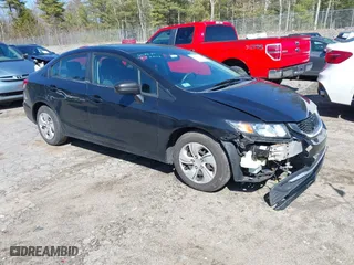 2014 Honda Civic Sedan LX with VIN 2HGFB2F55EH520699, listed as a IAAI auction lot 41907559 with NaN miles. Bid and sale history available at carsss.com. Image 1.