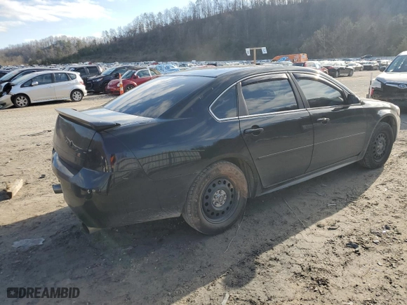 2010 Chevrolet Impala Police Police with VIN 2G1WD5EM3A1220187, listed as a Copart auction lot 43980765 with 136,909 mi miles and Salvage Title. Bid and sale history available at carsss.com. Image 3.