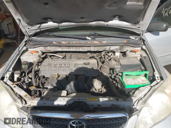 2007 Toyota Corolla CE with VIN 1NXBR32E77Z806067, listed as a IAAI auction lot 42243213 with 247,821 mi miles and . Bid and sale history available at DreamBid. Image 10.