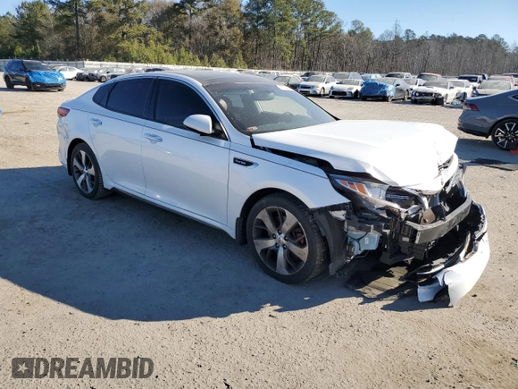 2016 Kia Optima SX Turbo with VIN 5XXGW4L22GG014136, listed as a Copart auction lot 87722665 with Not Provided miles and Salvage Title. Bid and sale history available at carsss.com. Image 4.