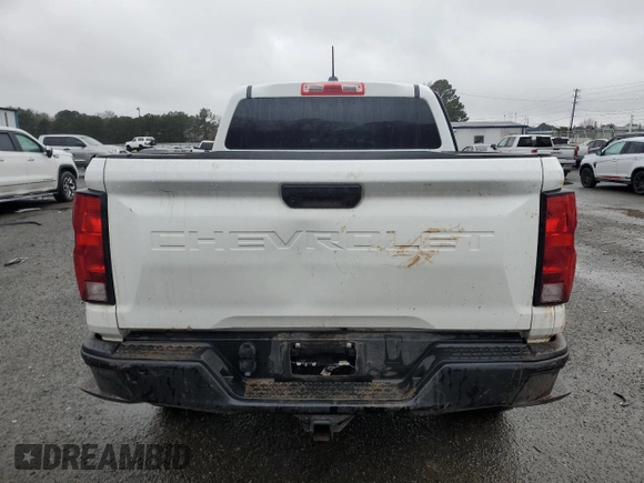 2023 Chevrolet Colorado 4WD Trail Boss with VIN 1GCPTEEK5P1255504, listed as a Copart auction lot 87727235 with 23,817 mi miles and Salvage Title. Bid and sale history available at carsss.com. Image 6.