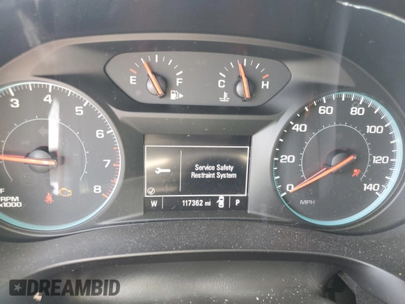 2018 Chevrolet Malibu LT with VIN 1G1ZD5ST3JF274431, listed as a Copart auction lot 72412924 with 117,362 mi miles and Salvage Title. Bid and sale history available at carsss.com. Image 9.