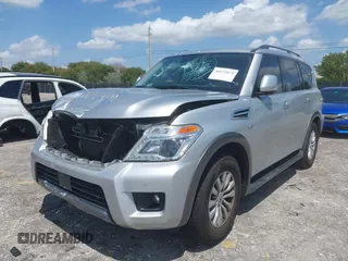 2019 Nissan Armada SL with VIN JN8AY2ND3K9085763, listed as a IAAI auction lot 41972072 with 109,555 mi miles. Bid and sale history available at carsss.com. Image 6.