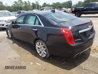 2015 Cadillac CTS Premium AWD with VIN 1G6AZ5S38F0116993, listed as a Copart auction lot 63087095 with 100,533 mi miles and Salvage title. Bid and sale history available at DreamBid. Image 2.