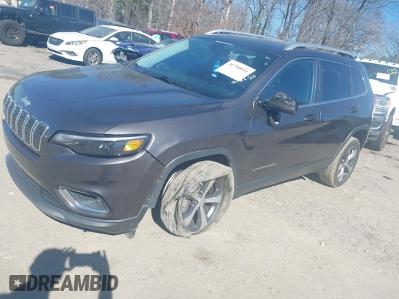 2020 Jeep Cherokee Limited with VIN 1C4PJLDB2LD538348, listed as a IAAI auction lot 41700016 with 155,163 mi miles. Bid and sale history available at carsss.com. Image 17.