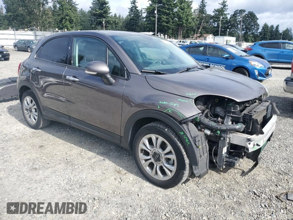2016 FIAT 500X Easy with VIN ZFBCFXBT0GP383101, listed as a Copart auction lot 61147345 with 70,763 mi miles and Salvage title. Bid and sale history available at DreamBid. Image 4.