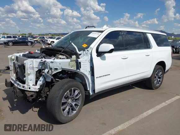 2023 Chevrolet Suburban LT with VIN 1GNSKCKD6PR120127, listed as a IAAI auction lot 42436146 with 41,552 mi miles and . Bid and sale history available at DreamBid. Image 19.