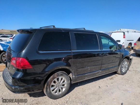 2012 Volkswagen Routan SE with VIN 2C4RVABG0CR146143, listed as a Copart auction lot 50765305 with 127,969 mi miles and Salvage Title. Bid and sale history available at carsss.com. Image 3.