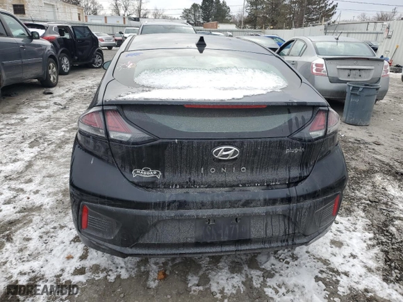 2022 Hyundai Ioniq Plug-In Hybrid SEL with VIN KMHC75LD9NU265869, listed as a Copart auction lot 88812985 with 72,054 mi miles and Salvage Title. Bid and sale history available at carsss.com. Image 6.