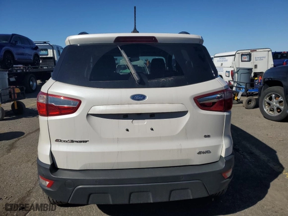 2020 Ford EcoSport SE with VIN MAJ6S3GL8LC354945, listed as a Copart auction lot 50928365 with 30,901 mi miles and Salvage Title. Bid and sale history available at carsss.com. Image 6.