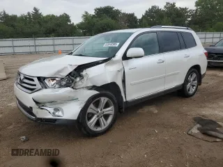 2011 Toyota Highlander Limited с VIN 5TDDK3EH2BS080932, выставлен на аукционе Copart как лот 63049385 с пробегом 297 580 миль миль и Списание • Salvage title. История ставок и продаж доступна на DreamBid. Изображение 1.