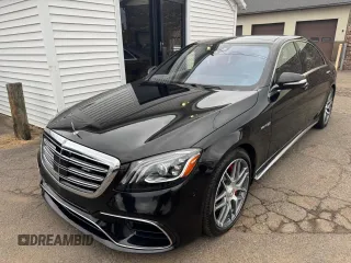 2018 Mercedes-Benz S 63 AMG with VIN WDDUG8JB4JA360126, listed as a Copart auction lot 48316025 with 103,305 mi miles and Clean Title. Bid and sale history available at DreamBid. Image 1.
