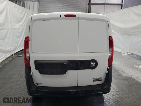 2020 Ram ProMaster City Cargo Tradesman with VIN ZFBHRFAB9L6S43385, listed as a Copart auction lot 55288925 with 221,483 mi miles and Clean title. Bid and sale history available at DreamBid. Image 6.
