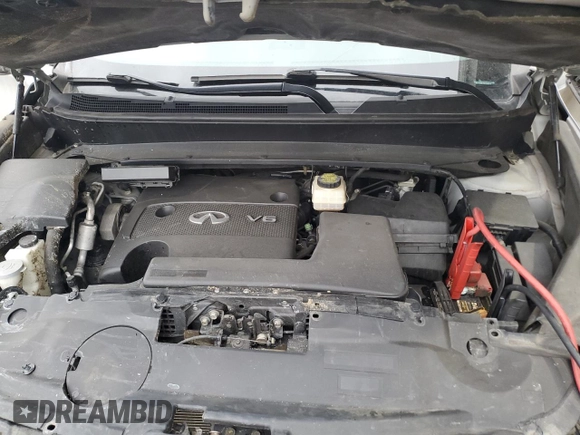 2015 Infiniti QX60 with VIN 5N1AL0MM4FC508712, listed as a Copart auction lot 48713135 with 112,647 mi miles and Salvage Title. Bid and sale history available at DreamBid. Image 13.