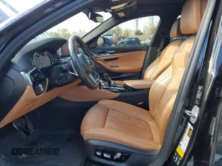 2019 BMW 5 Series 540i xDrive with VIN WBAJE7C56KWW29944, listed as a Copart auction lot 45582385 with 86,883 mi miles and Salvage Title. Bid and sale history available at carsss.com. Image 7.