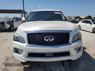 2015 Infiniti QX80 with VIN JN8AZ2NF5F9571690, listed as a Copart auction lot 54760715 with 130,450 mi miles and Clean Title. Bid and sale history available at carsss.com. Image 5.