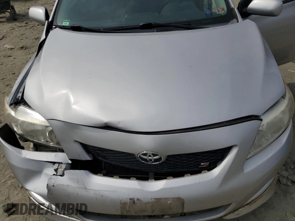 2010 Toyota Corolla with VIN 2T1BU4EEXAC457317, listed as a Copart auction lot 51596195 with 203,296 mi miles and Salvage Title. Bid and sale history available at carsss.com. Image 11.