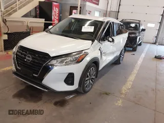 2023 Nissan Kicks SV with VIN 3N1CP5CVXPL567460, listed as a IAAI auction lot 42228702 with 31,328 mi miles and . Bid and sale history available at DreamBid. Image 17.