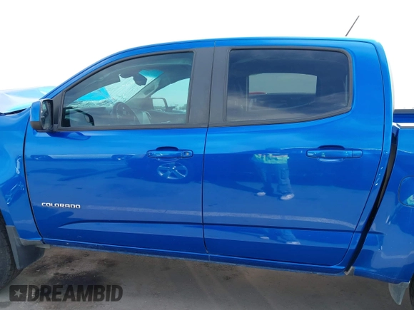 2019 Chevrolet Colorado 2WD Z71 with VIN 1GCGSDEN9K1355783, listed as a IAAI auction lot 41884595 with 78,827 mi miles. Bid and sale history available at carsss.com. Image 14.