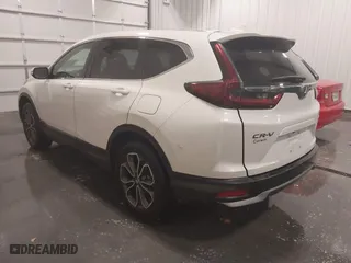 2021 Honda CR-V EX-L with VIN 2HKRW2H87MH602415, listed as a IAAI auction lot 41351060 with 17,400 mi miles. Bid and sale history available at carsss.com. Image 3.