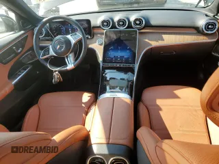 2022 Mercedes-Benz C 300 z VIN W1KAF4GB9NR020614, wystawiony jako Copart lot #66402774 z przebiegiem 14 880 mil mil oraz Szkoda całkowita • Salvage title. Historia ofert i sprzedaży dostępna na DreamBid. Obrazek 8.