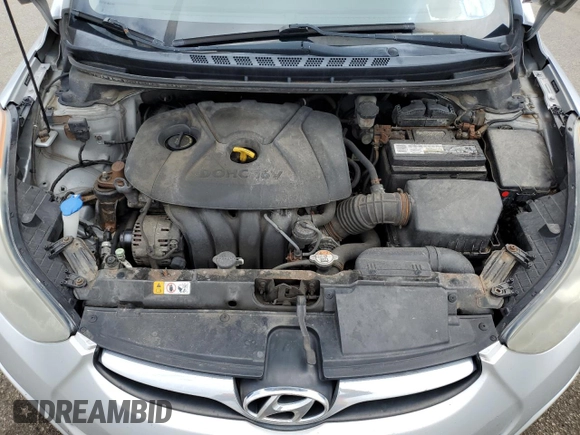 2013 Hyundai Elantra GLS z VIN 5NPDH4AE9DH382677, wystawiony jako Copart lot #64910834 z przebiegiem 209 074 mil mil oraz Nie do naprawy. Historia ofert i sprzedaży dostępna na DreamBid. Obrazek 11.