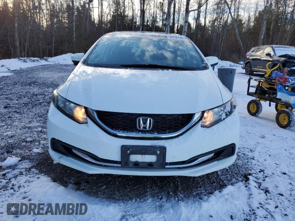 2014 Honda Civic Sedan LX with VIN 2HGFB2F58EH023274, listed as a Copart auction lot 87101894 with 82,061 mi miles and Clean Title. Bid and sale history available at carsss.com. Image 5.