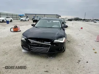 2014 Audi A8 3.0L TDI with VIN WAURMAFD8EN000802, listed as a Copart auction lot 41594755 with 131,171 mi miles and Salvage title. Bid and sale history available at DreamBid. Image 14.
