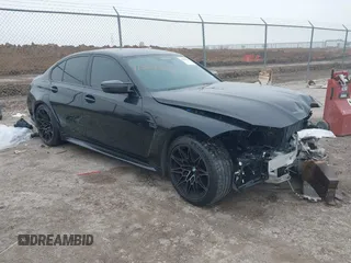 2023 BMW M3 Competition xDrive with VIN WBS43AY02PFP77220, listed as a IAAI auction lot 41382370 with 35,536 mi miles and . Bid and sale history available at DreamBid. Image 1.